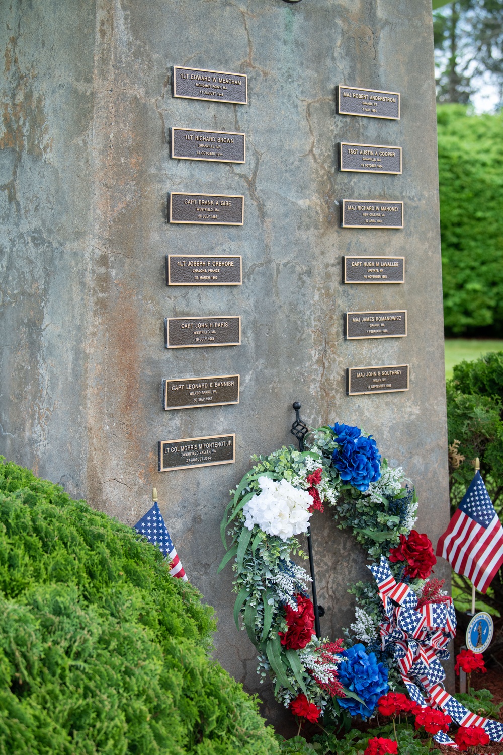 104th Fighter Wing holds F-100 rededication ceremony, honors fallen Barnestormers