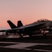 George Washington Conducts Sunset Flight Operations