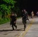 Competitors take part in Fuerzas Comando 2024 Night Ruck March