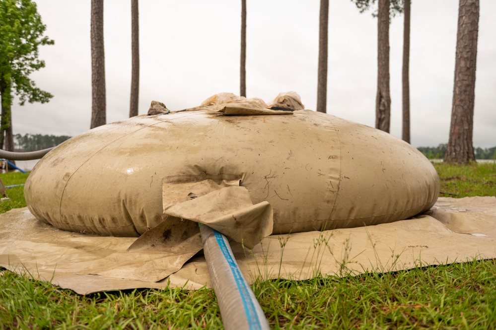 351st Aviation Support Battalion conducts water purification at Operation Palmetto Fury