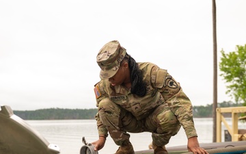 351st Aviation Support Battalion conducts water purification at Operation Palmetto Fury