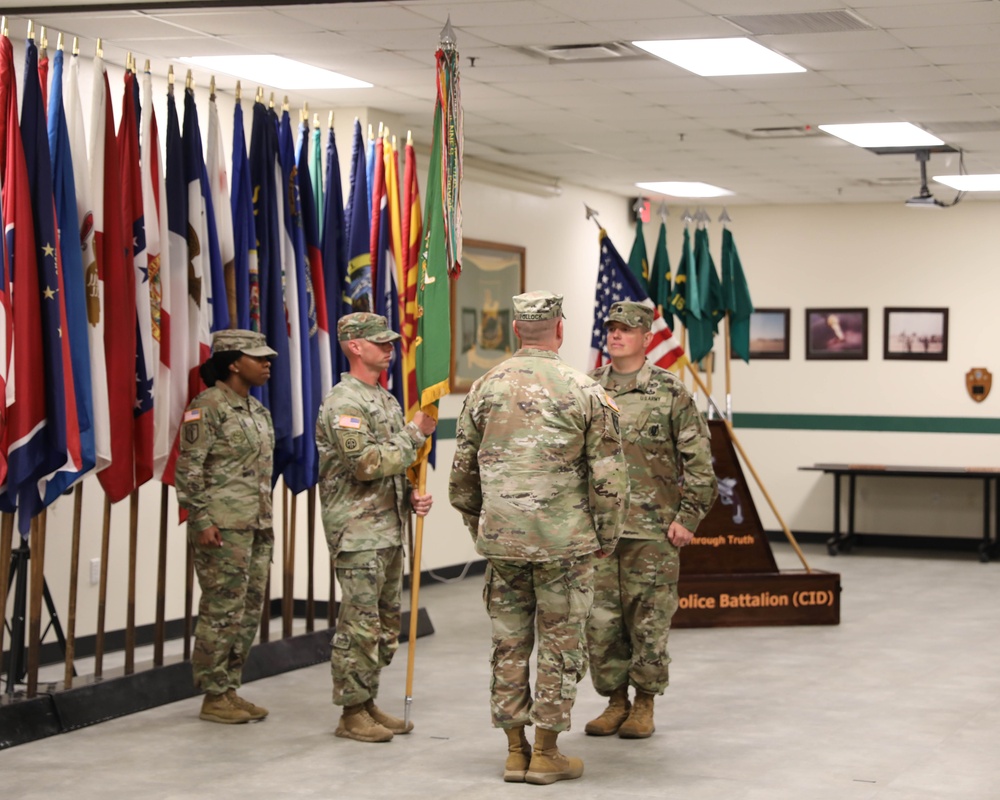 11th Military Police Battalion (CID) Relinquishment of Command Ceremony