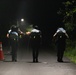 Competitors conduct Fuerzas Comando 24 Night Ruck March