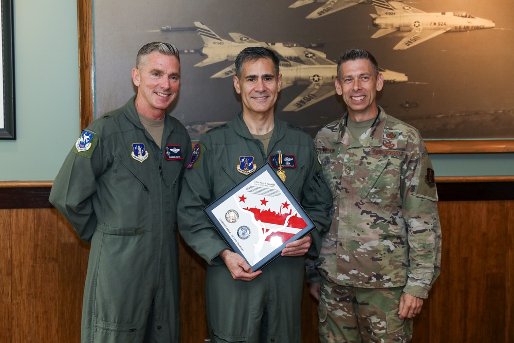 Guard Bureau vice chief takes final flight