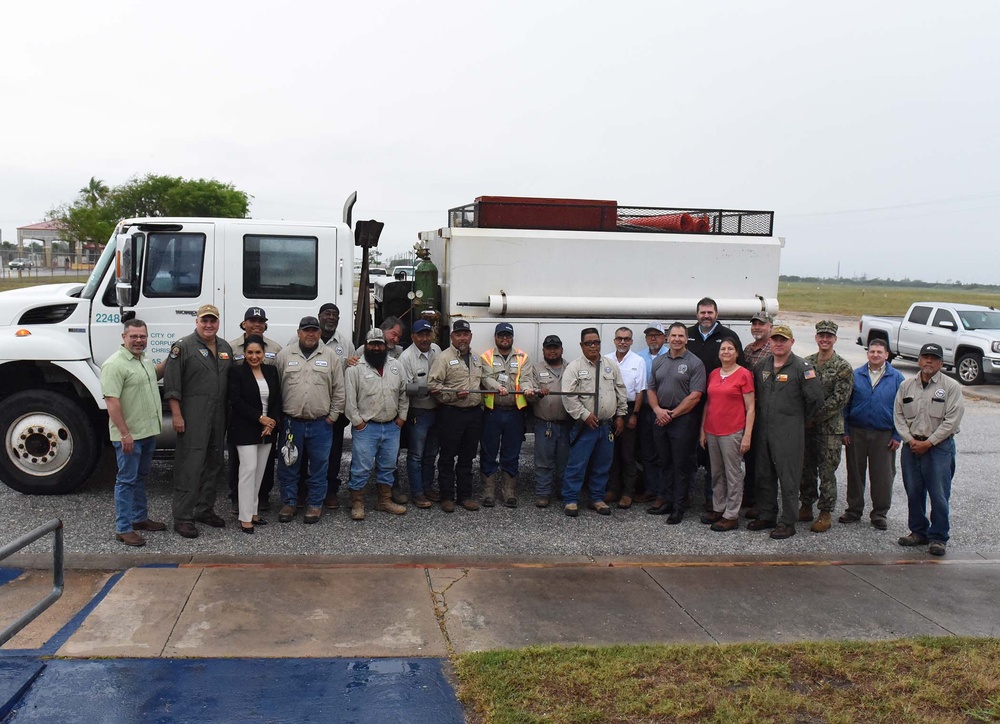 NASCC Celebrates completion of new gas line