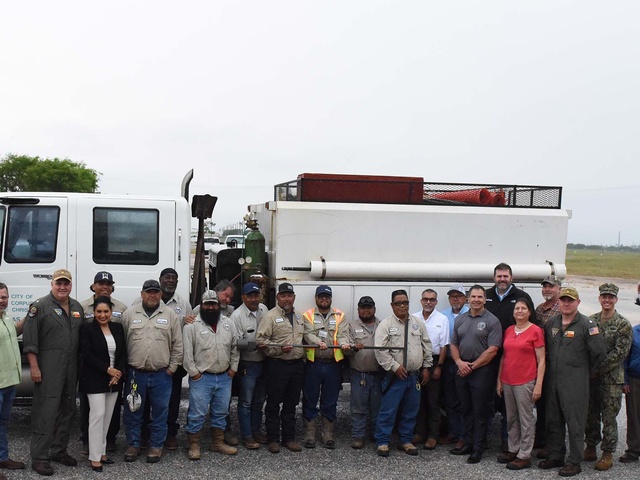 NASCC Celebrates completion of new gas line