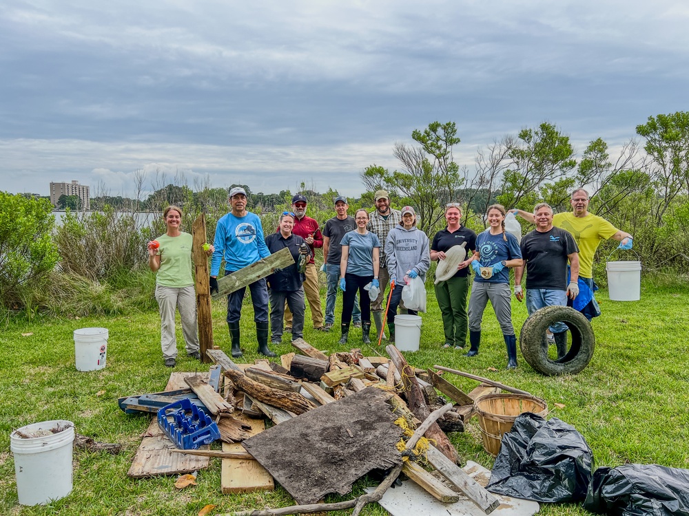 NAVFAC Atlantic Champions Chesapeake Bay Preservation at Lafayette River Annex Cleanup