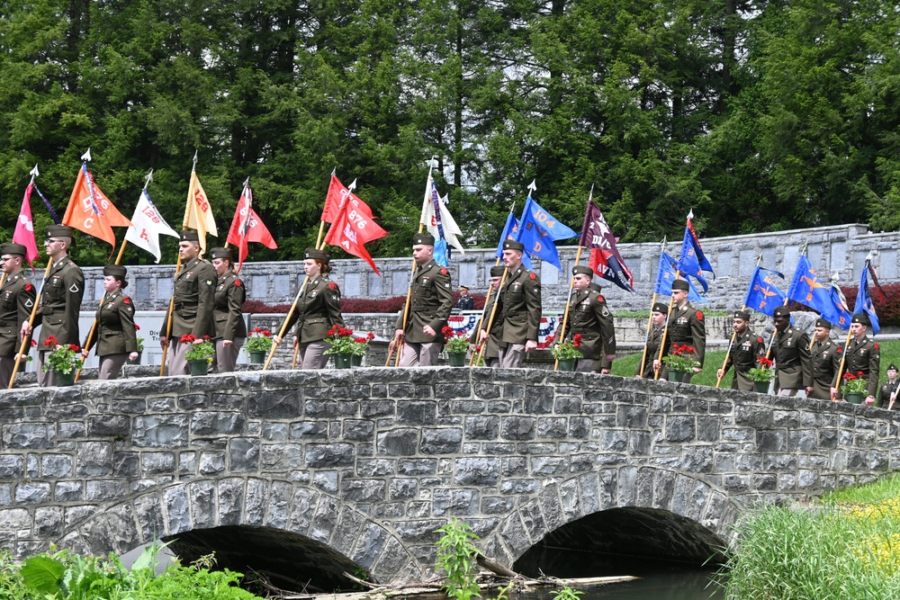 28th Infantry Division Memorial Service at Boalsburg