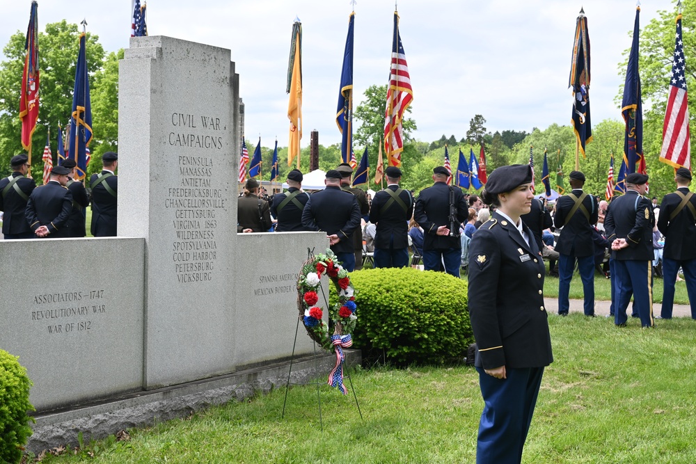 28th Infantry Division Memorial Service at Boalsburg