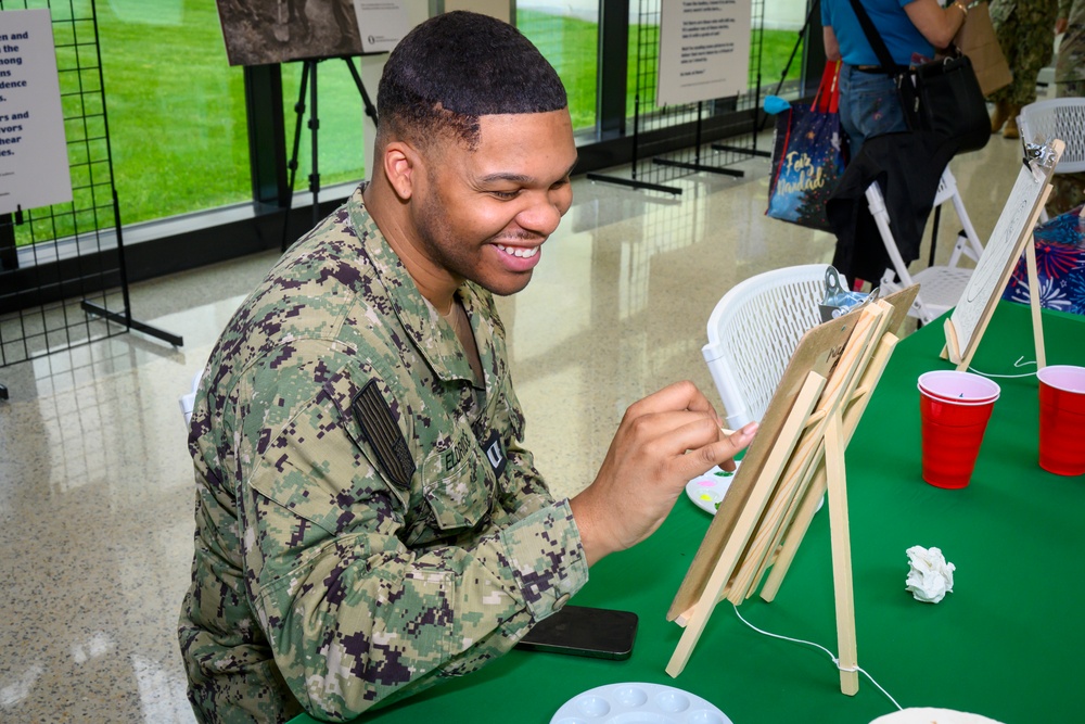 MHAM Mental Health Paint &amp;amp; Chat Event at Walter Reed