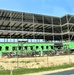 May 2024 barracks construction operations at Fort McCoy