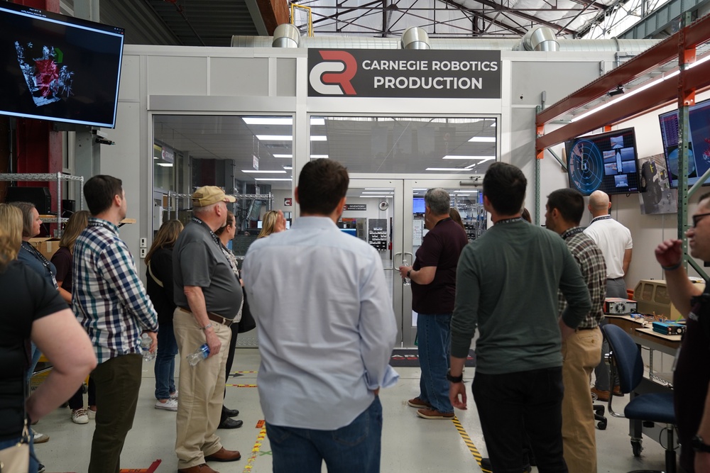 AFWERX Tour of Robotics Row