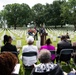 A Remembrance Service is Held for Silver Star Recipient U.S. Army Spc. 5 Calvin Bouknight in Section 38