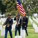 A Remembrance Service is Held for Silver Star Recipient U.S. Army Spc. 5 Calvin Bouknight in Section 38