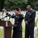 A Remembrance Service is Held for Silver Star Recipient U.S. Army Spc. 5 Calvin Bouknight in Section 38