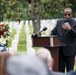 A Remembrance Service is Held for Silver Star Recipient U.S. Army Spc. 5 Calvin Bouknight in Section 38