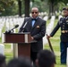 A Remembrance Service is Held for Silver Star Recipient U.S. Army Spc. 5 Calvin Bouknight in Section 38