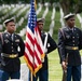 A Remembrance Service is Held for Silver Star Recipient U.S. Army Spc. 5 Calvin Bouknight in Section 38