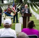 A Remembrance Service is Held for Silver Star Recipient U.S. Army Spc. 5 Calvin Bouknight in Section 38