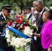 A Remembrance Service is Held for Silver Star Recipient U.S. Army Spc. 5 Calvin Bouknight in Section 38