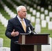 A Remembrance Service is Held for Silver Star Recipient U.S. Army Spc. 5 Calvin Bouknight in Section 38