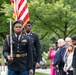 A Remembrance Service is Held for Silver Star Recipient U.S. Army Spc. 5 Calvin Bouknight in Section 38