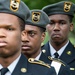 A Remembrance Service is Held for Silver Star Recipient U.S. Army Spc. 5 Calvin Bouknight in Section 38