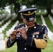 A Remembrance Service is Held for Silver Star Recipient U.S. Army Spc. 5 Calvin Bouknight in Section 38