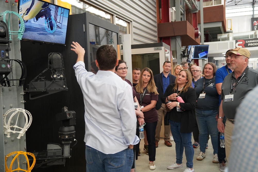AFWERX Tour of Robotics Row