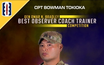 First Army Division West Best OC/T Competitor