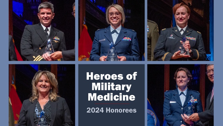 Heroes of Military Medicine Honored for Providing Exceptional Care