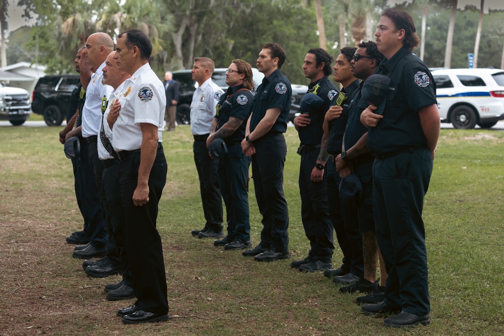 Naval Station Mayport Holds 37th Annual Memorial for the USS Stark (FFG 31)