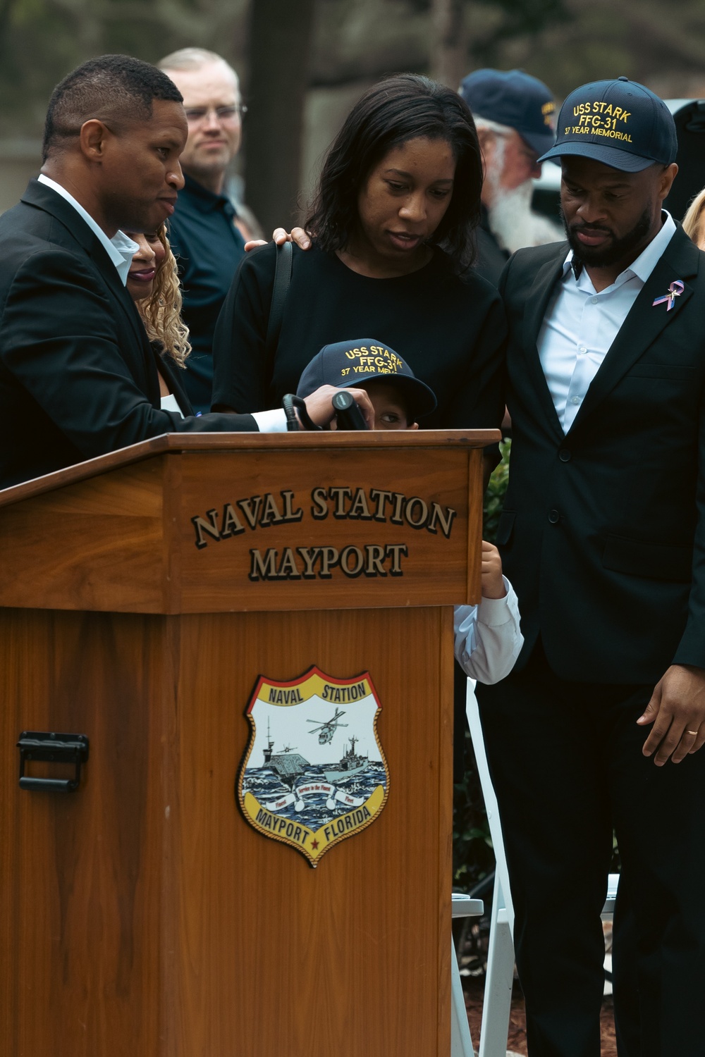 Naval Station Mayport Holds 37th Annual Memorial for the USS Stark (FFG 31)