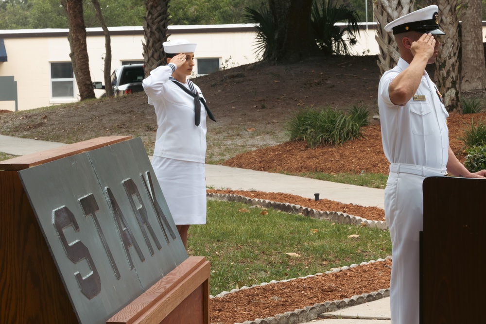 Naval Station Mayport Holds 37th Annual Memorial for the USS Stark (FFG 31)