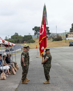 1st Intelligence Battalion change of command ceremony