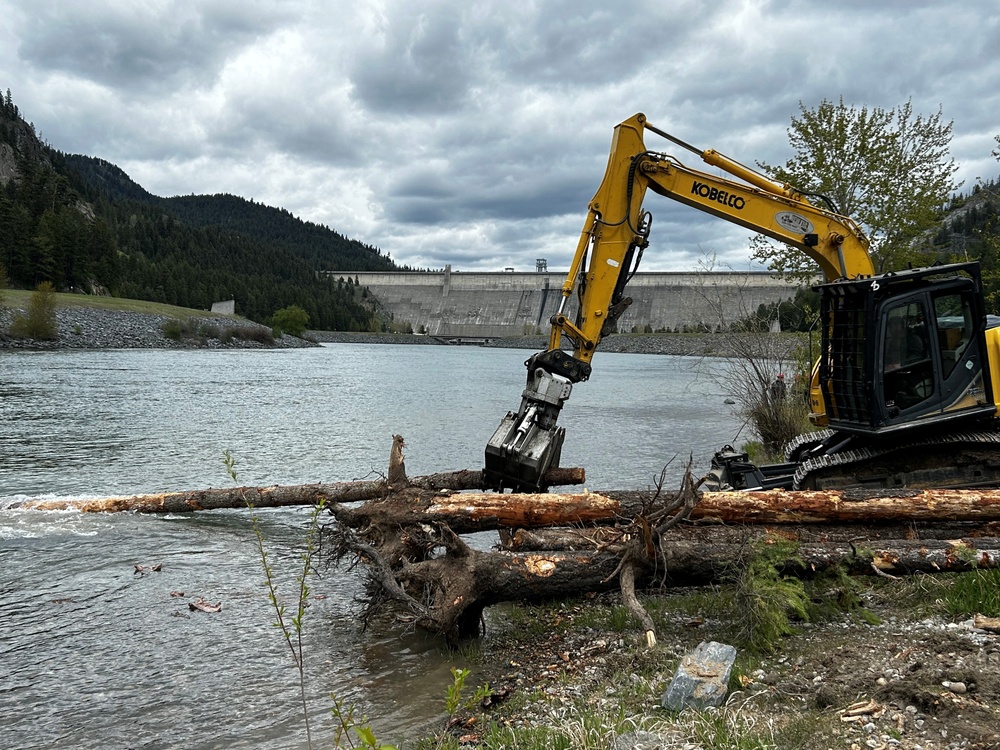 DVIDS - Images - Army Corps improves Kootenai River habitat with second ...