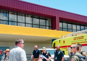 Federal, Territorial Partners Assess King Airport on St. Thomas