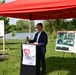 The U.S. Army Corps of Engineers, Rep. Frank Mrvan (IN-01), and the City of Hammond mark the start of the Calumet Region Dowling Stormwater Improvements Project