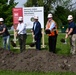 The U.S. Army Corps of Engineers, Rep. Frank Mrvan (IN-01), and the City of Hammond mark the start of the Calumet Region Dowling Stormwater Improvements Project