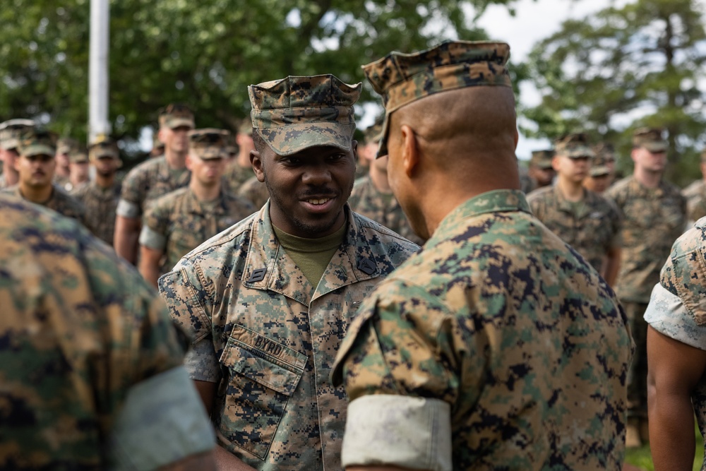 Marine and Sailor of the Quarter Awards