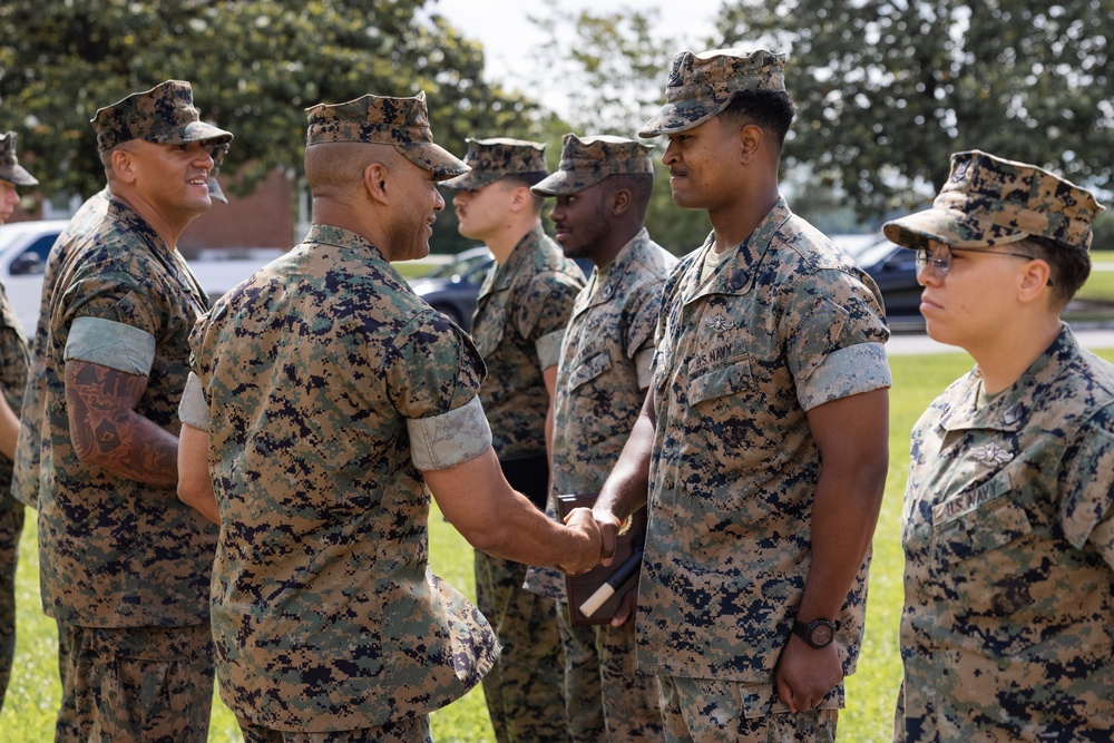 Marine and Sailor of the Quarter Awards