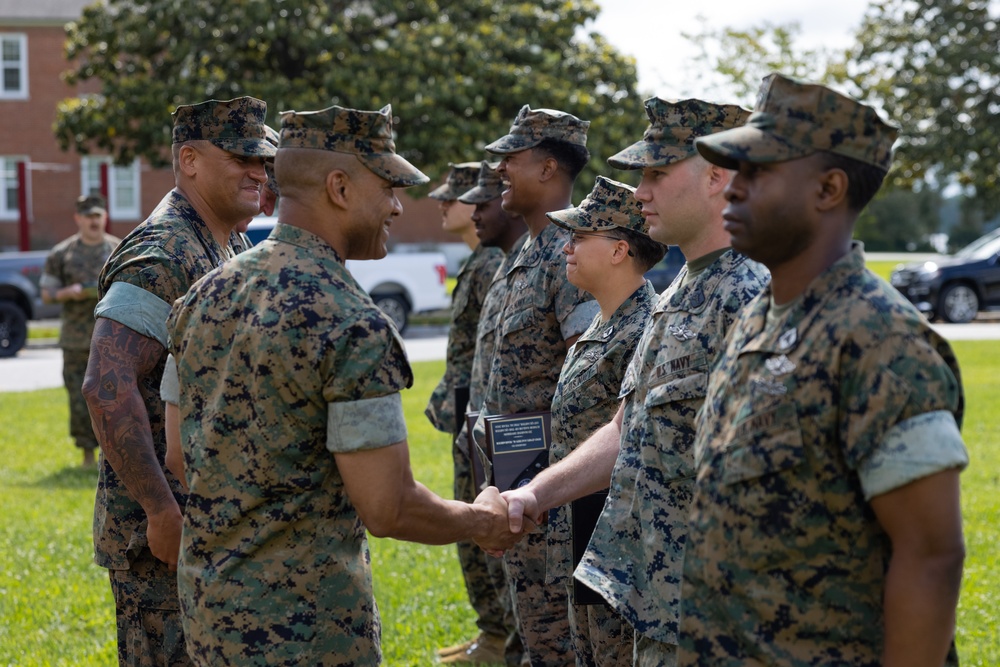 Marine and Sailor of the Quarter Awards