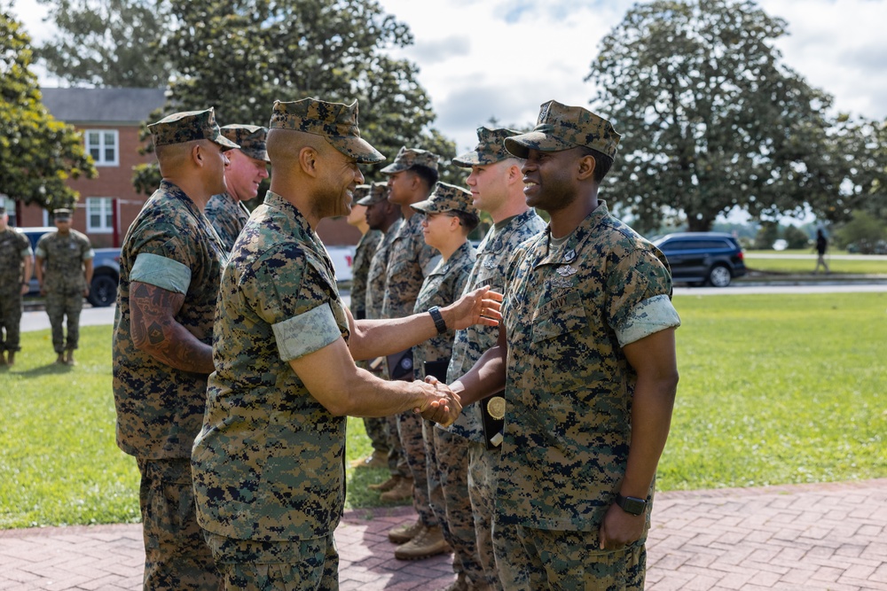 Marine and Sailor of the Quarter Awards