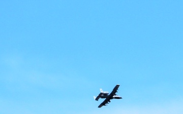 Air Force A-10s hold May 2024 training at Fort McCoy