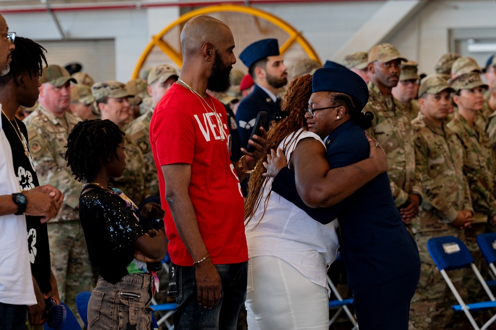 Senior Airman Roger Fortson's memorial service