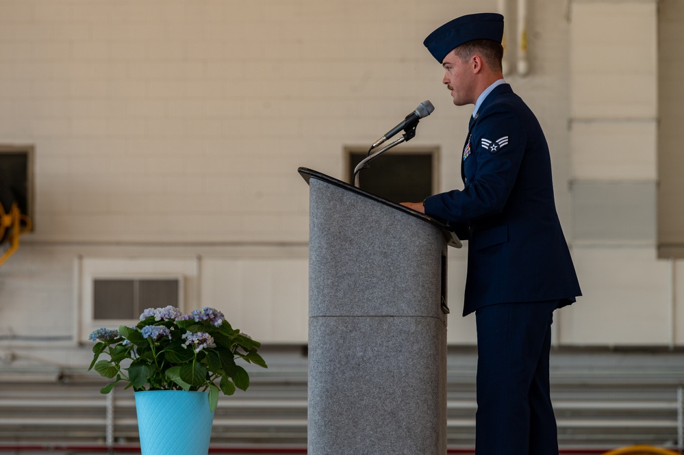 Senior Airman Roger Fortson's memorial service