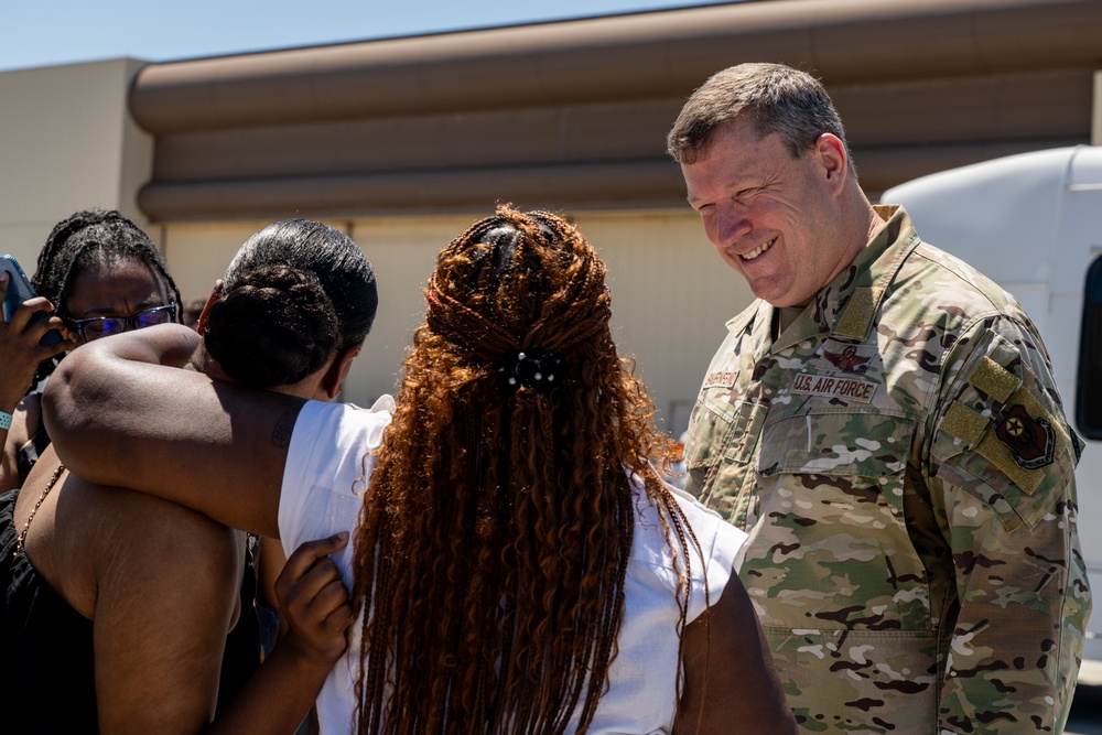 Senior Airman Roger Fortson's memorial service