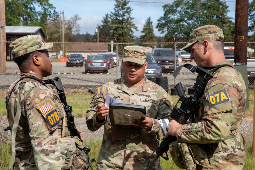 First Army Division West Best Observer Coach/Trainer Competition Medical Lane