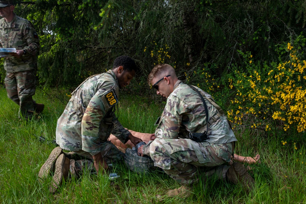 First Army Division West Best Observer Coach/Trainer Competition Medical Lane