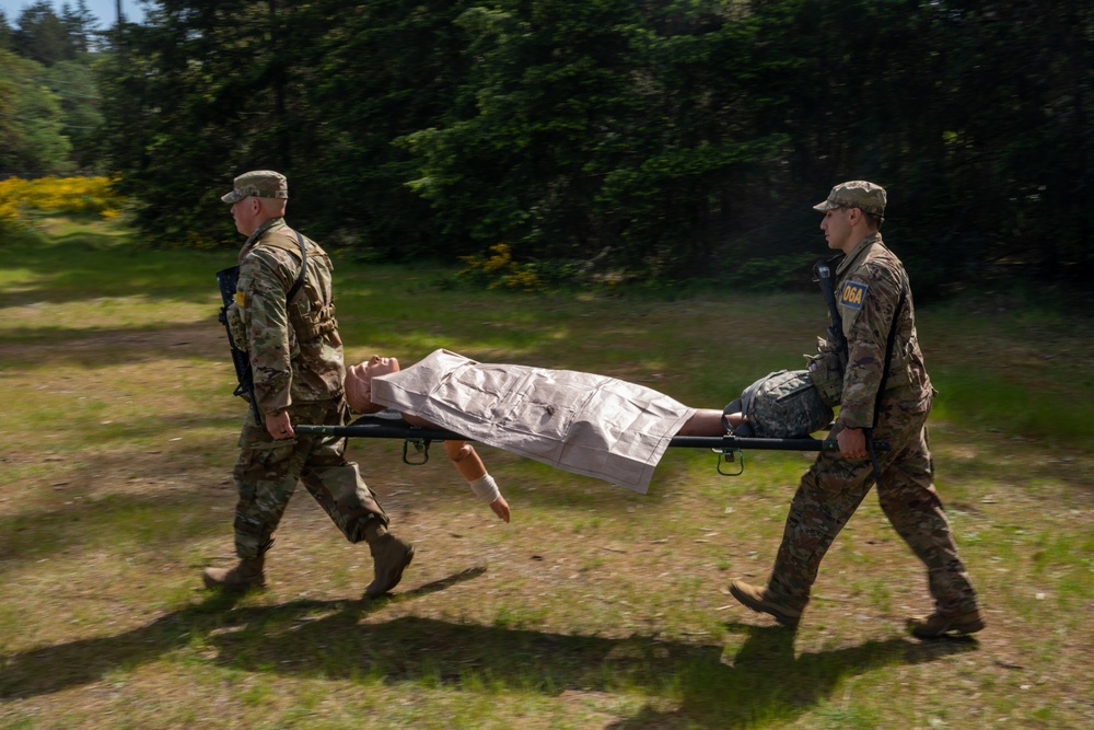 First Army Division West Best Observer Coach/Trainer Competition Medical Lane